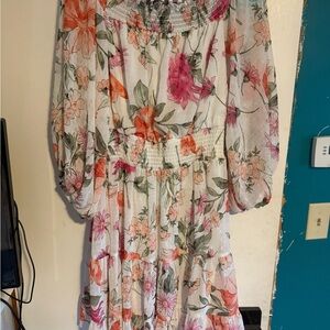 Floral Long Sleeve Dress